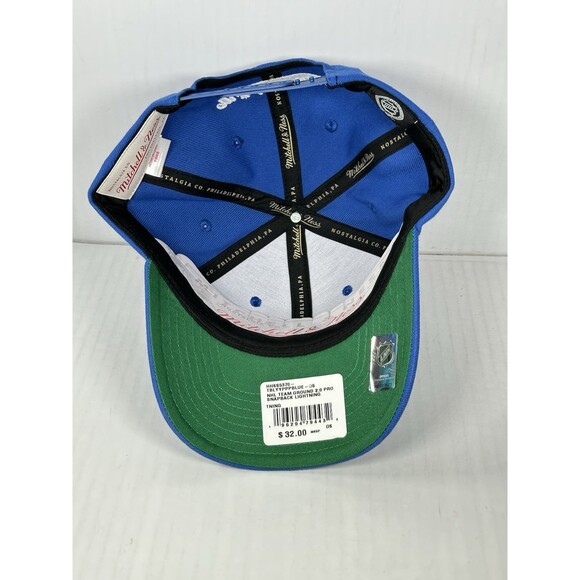Mitchell & Ness Tampa Bay Lightning Team Ground 2.0 Pro Snapback Hat Cap NWT - Picture 5 of 5